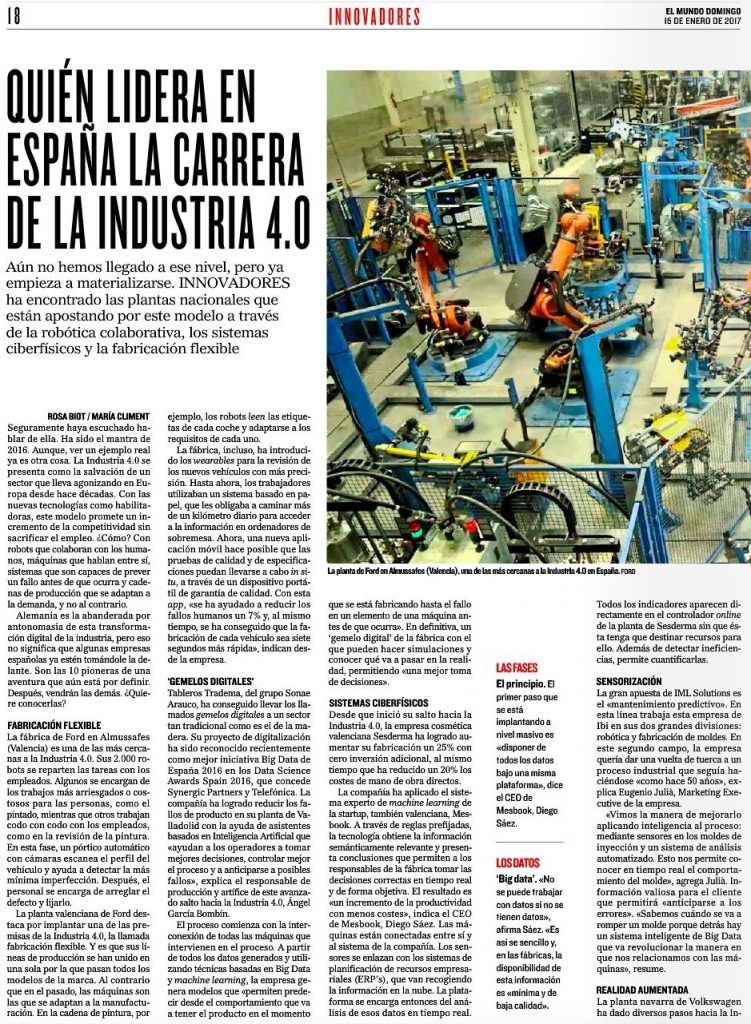 Industria 4.0 - IML Solutions